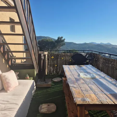 Superbe Maison De Village Authentique Vue Mer Sant'Antonino Exterior photo